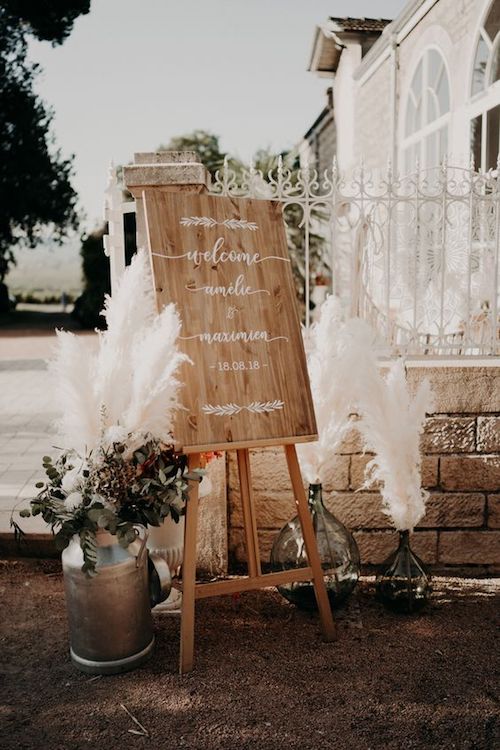 déco mariage bohème chic