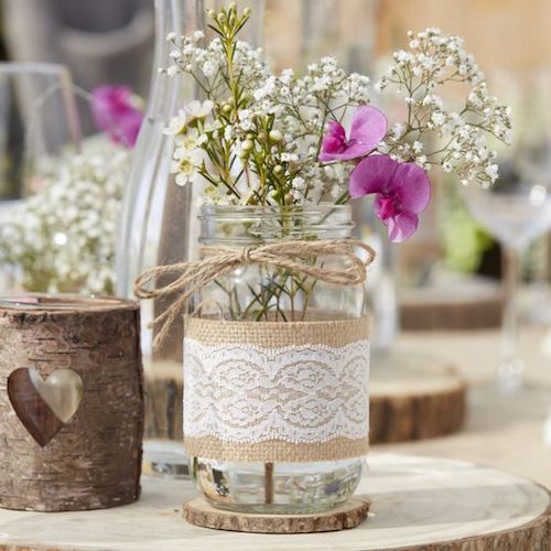 Mariage : une déco rustique-chic 