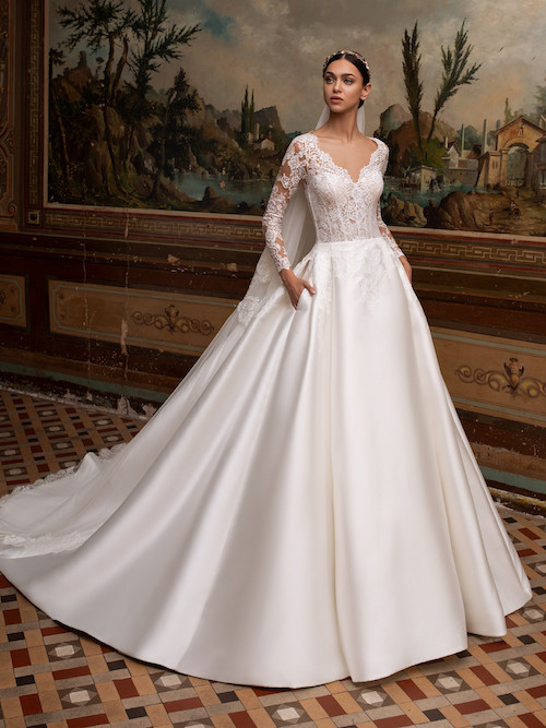 robe de mariée princesse morphologie 