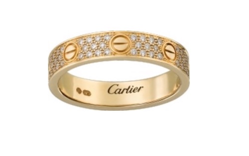 alliance de mariage originale cartier