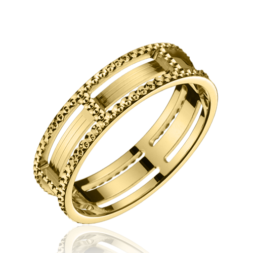 alliance mariage femme en or originale