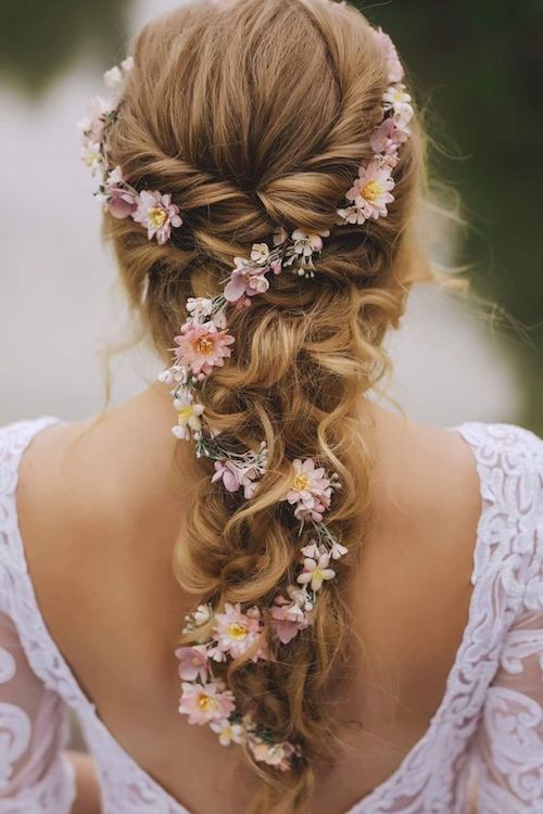 coiffure bohème mariage Pinterest