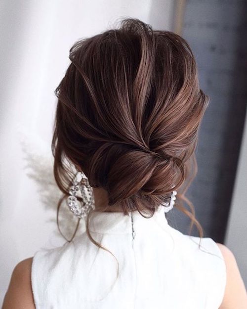 chignon coiffure mariage Pinterest