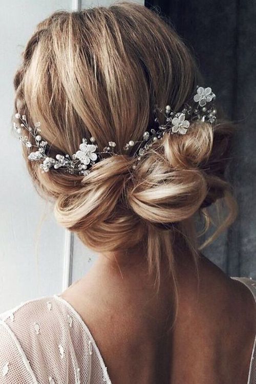 chignon coiffure mariage Pinterest