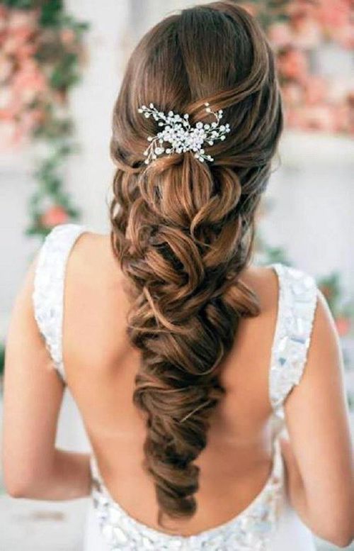 tresse coiffure mariage Pinterest