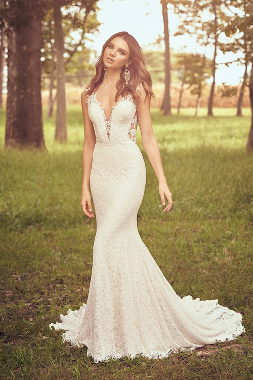 robe de mariée morphologie en A