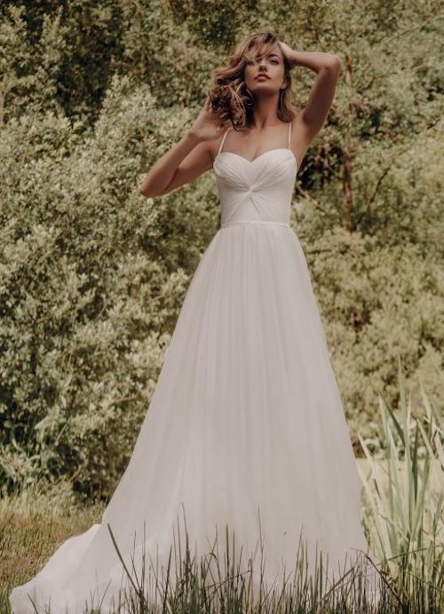 robe de mariée morphologie en A