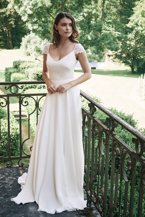 robe de mariée morphologie en A