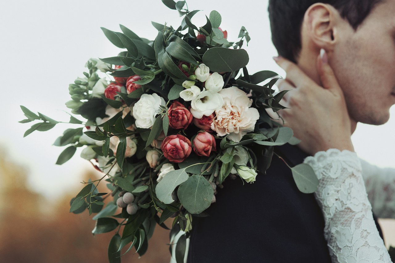 Bouquet de fleurs mariage