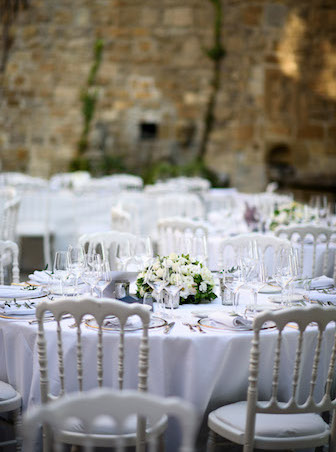 mariage décoration table