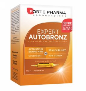 ampoules auto bronzantes forté pharma