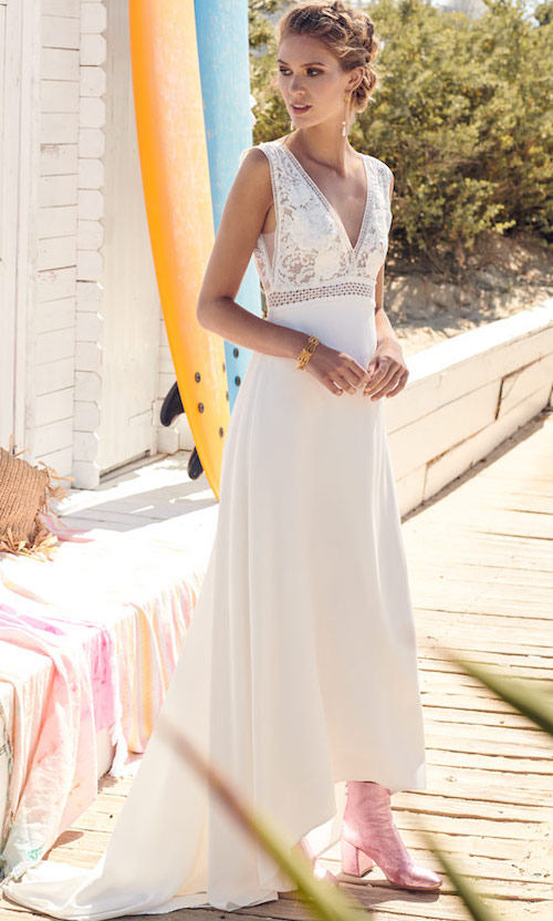 Les plus belles robes de mariée empire à taille haute 2019 mariée.fr