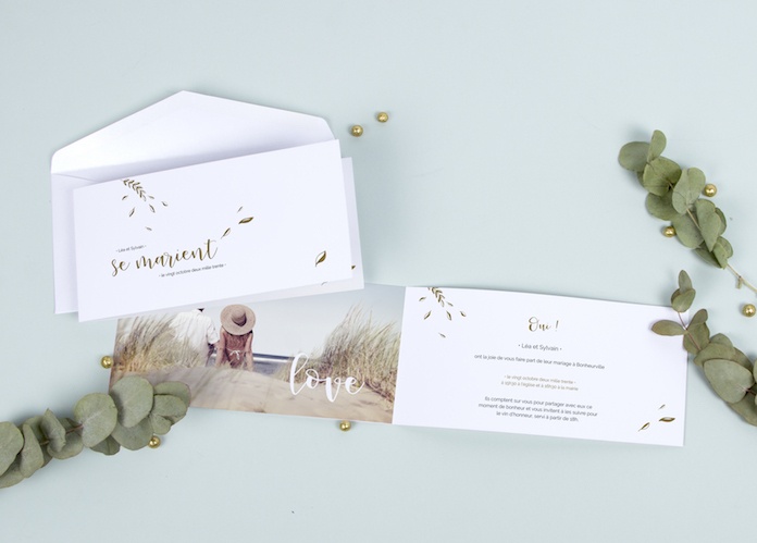 faire-part mariage Planet Cards