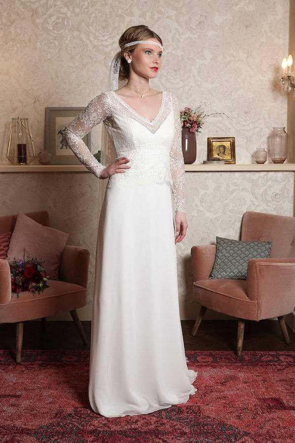 robe de mariée coupe droite