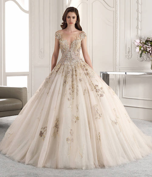 robe de mariée princesse style royal, Demetrios collection 2019