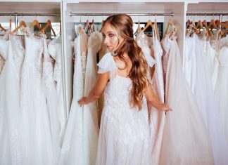 essayage robe de mariée, morphologie, boutique mariage