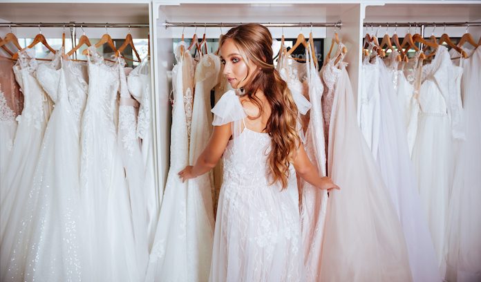 essayage robe de mariée, morphologie, boutique mariage