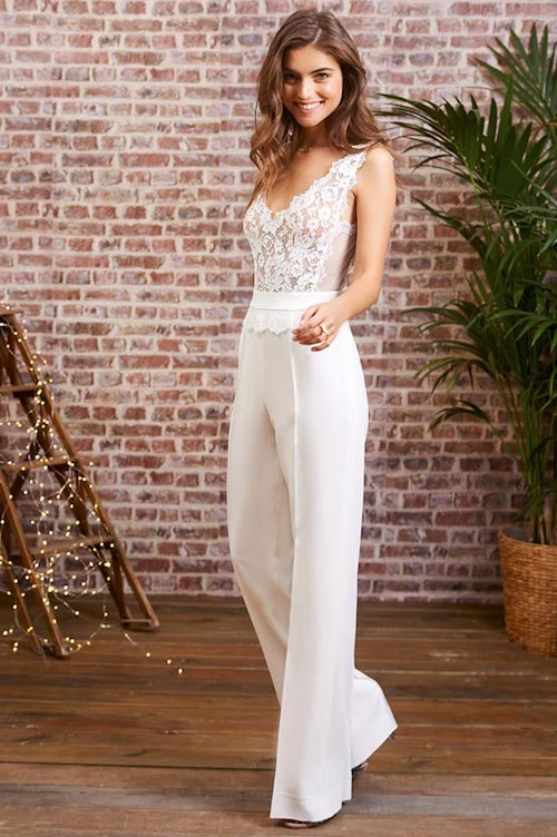 Tenues originales 12 superbes looks pour se marier... en pantalon