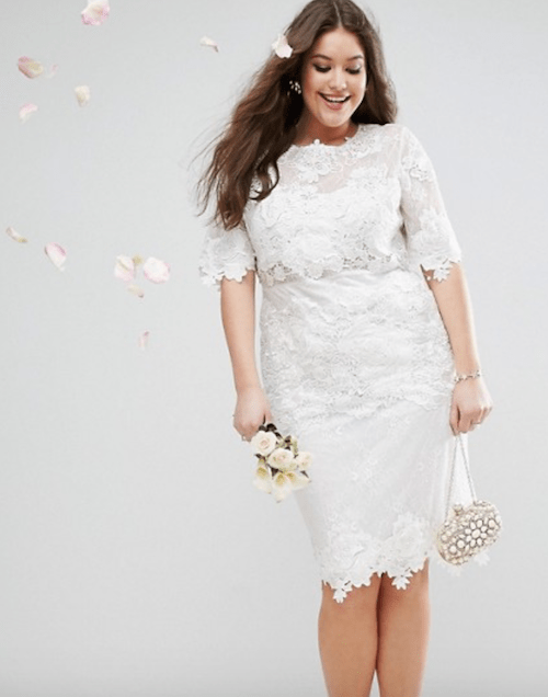 robe de mariage civil grande taille
