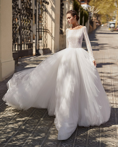 robe de mariée style ballerine