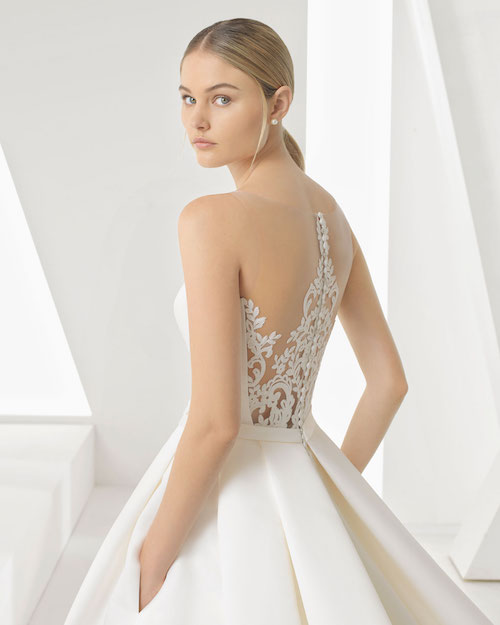 robe de mariée transparente