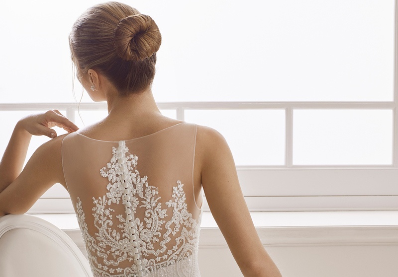 Robe de mariée effet tatouage… quand le tissu devient une seconde peau