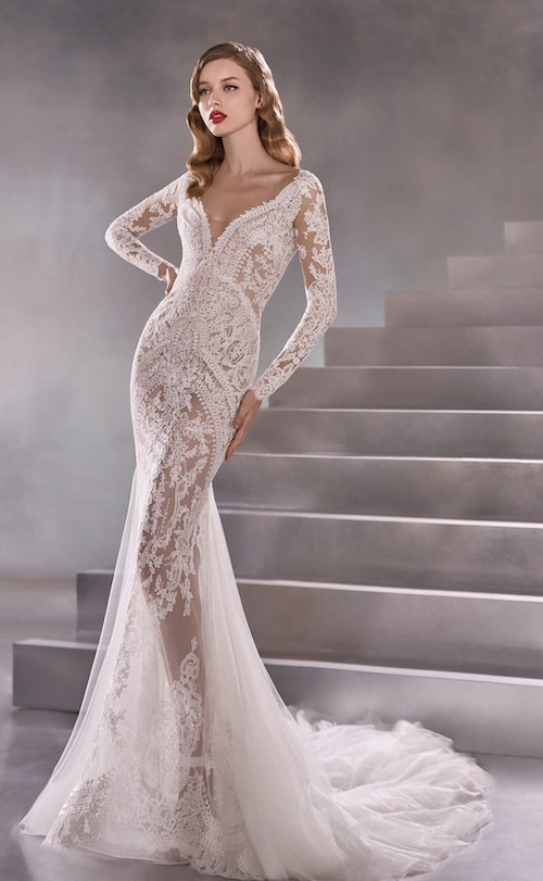 robe de mariée transparente