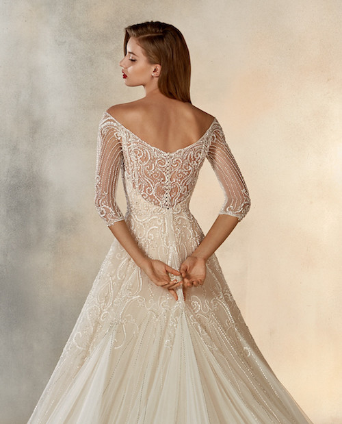 robe de mariée transparente