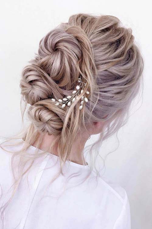 coiffure mariage hiver, idées et tendances