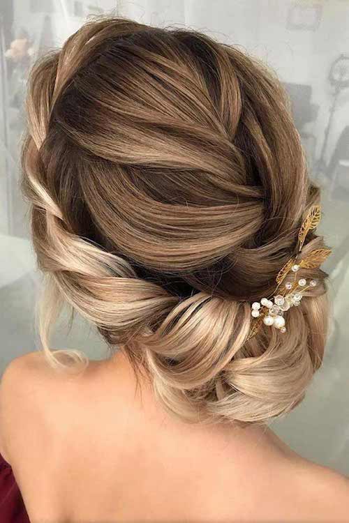 coiffure mariage hiver, idées et tendances