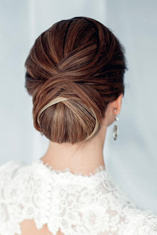 coiffure mariage hiver, idées et tendances