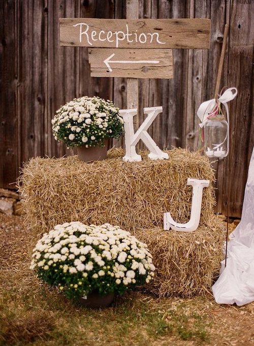 décoration mariage champêtre 