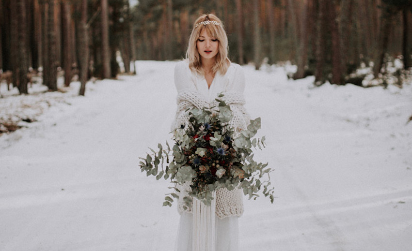 Bouquet mariée hiver : sélection coup de coeur pour vous inspirer !