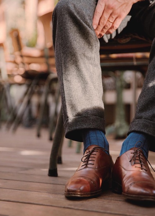 chaussettes mariage homme