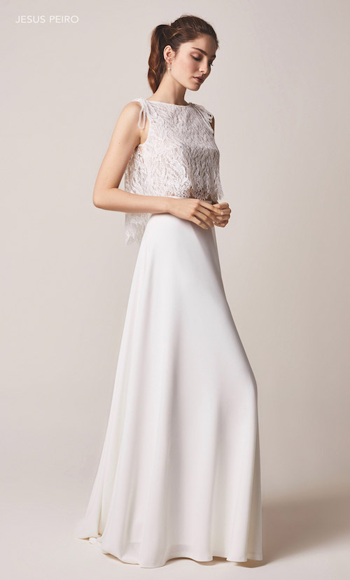 robe mariee deux pieces