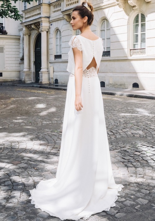 ensemble jupe top mariage
