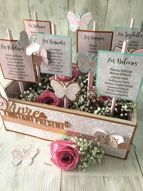 DIY plan de tables mariage