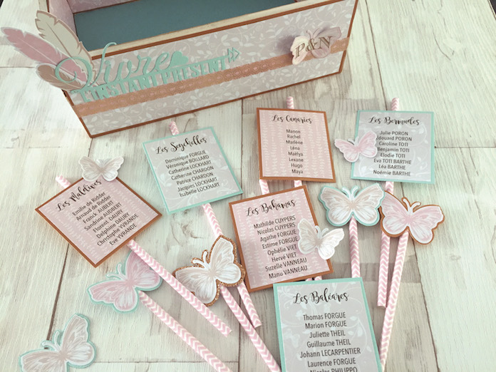 DIY plan de tables mariage