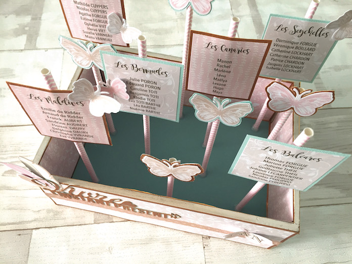 DIY plan de tables mariage