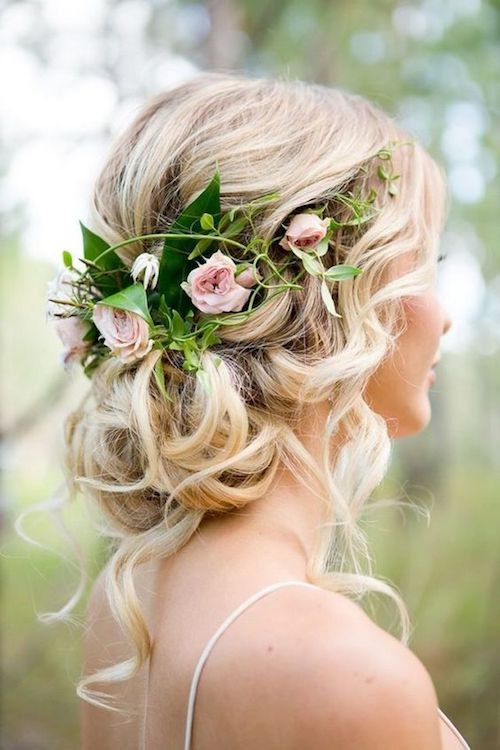 idées coiffure mariage bohème