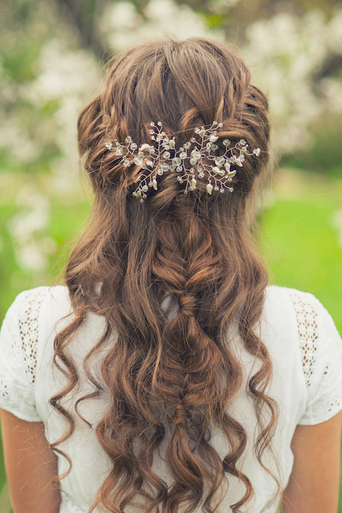 idées coiffure mariage bohème