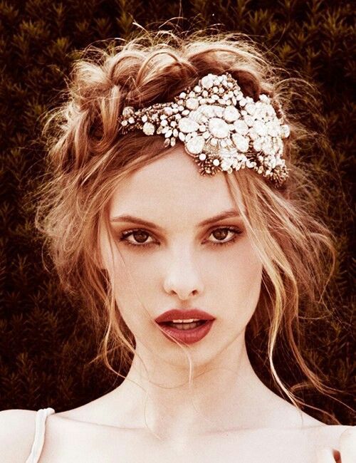 idées coiffure mariage bohème