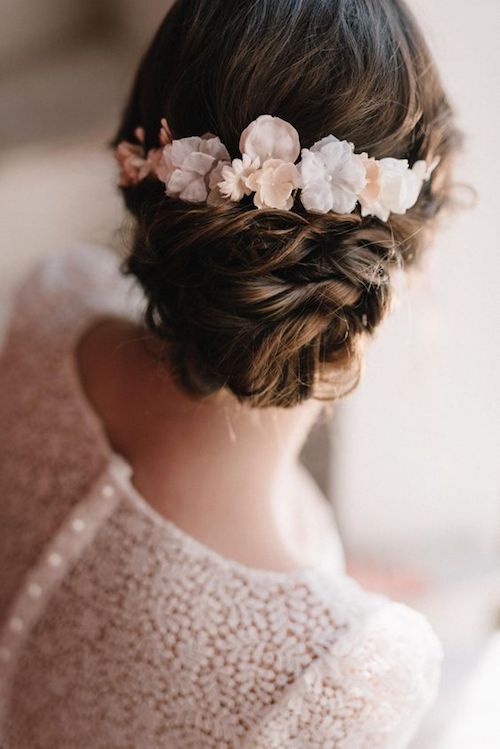 coiffure mariage cheveux longs