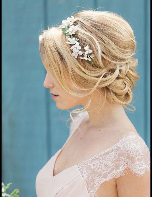 idées coiffure mariage bohème
