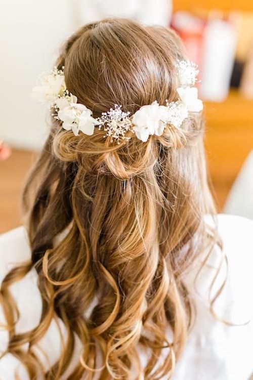 coiffure mariage cheveux longs