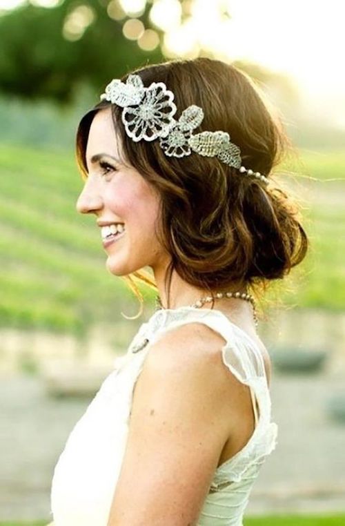 coiffure mariage cheveux mi-long