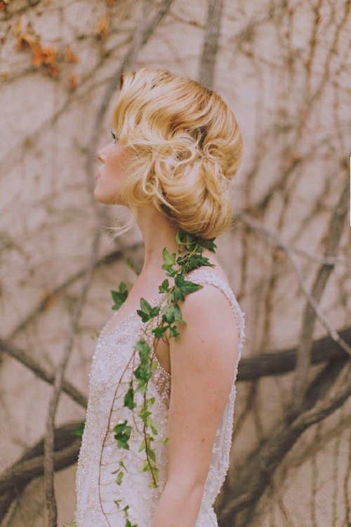 coiffure mariage cheveux mi-long