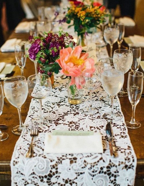 décoration table de mariage