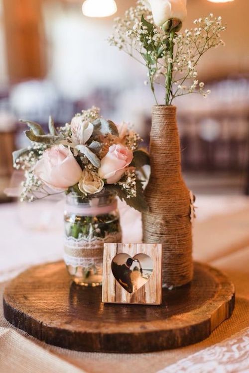 décoration table de mariage