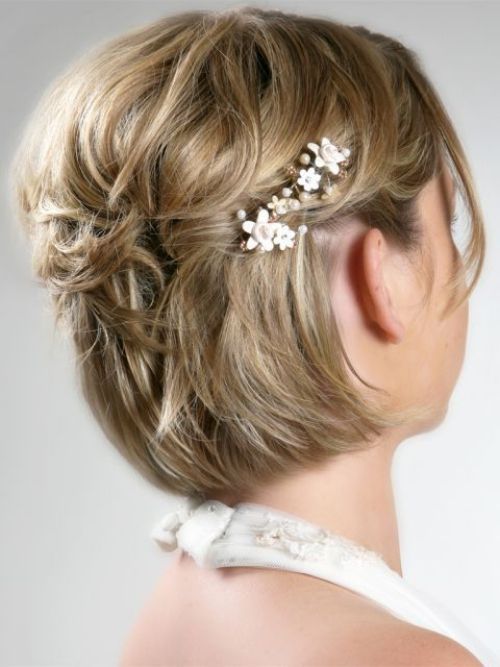 Les Plus Belles Coiffures De Mariage Sur Cheveux Courts Mariee Fr